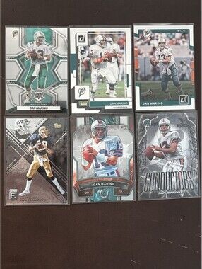 MIAMI DOLPHINSQB DAN MARINO VINTAGE COLLECTION PANINI/TOPPS/FLEER 31 CARD NM LOT